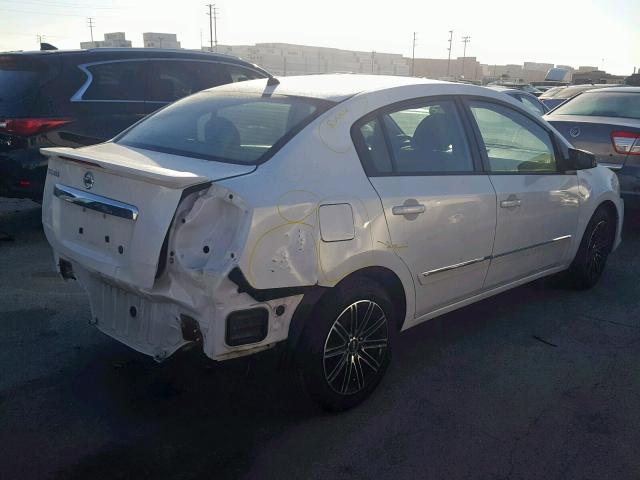 3N1AB6AP1BL714757 - 2011 NISSAN SENTRA 2.0 WHITE photo 4