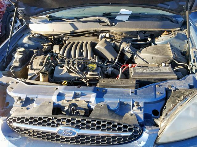 1FAFP55U92A203194 - 2002 FORD TAURUS SES BLUE photo 7