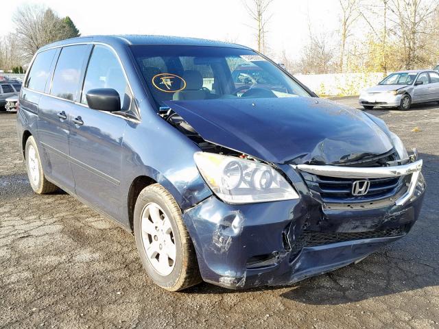 5FNRL38239B058365 - 2009 HONDA ODYSSEY LX BLUE photo 1