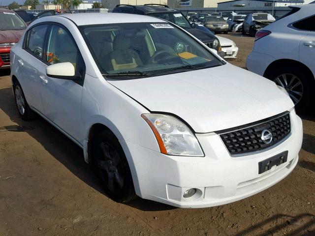 3N1AB61E88L702273 - 2008 NISSAN SENTRA 2.0 WHITE photo 1