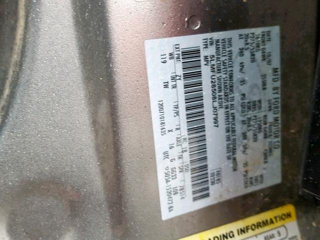 5LMFU28508LJ07997 - 2008 LINCOLN NAVIGATOR 灰色 照片 10