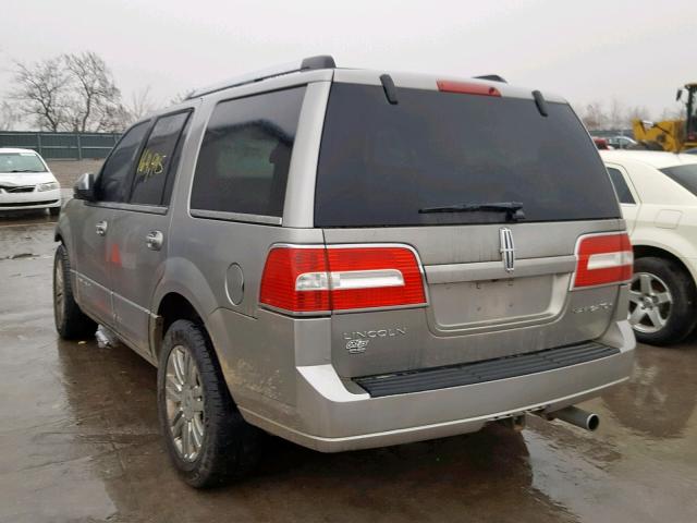 5LMFU28508LJ07997 - 2008 LINCOLN NAVIGATOR 灰色 照片 3