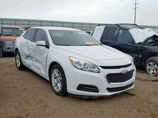 1G11C5SL8FF142482 - 2015 CHEVROLET MALIBU 1LT WHITE photo 1