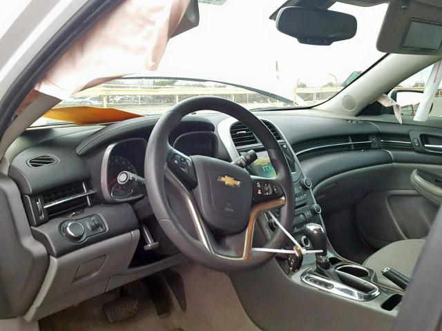 1G11C5SL8FF142482 - 2015 CHEVROLET MALIBU 1LT WHITE photo 9