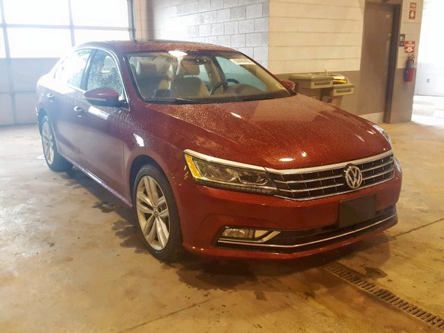 1VWBA7A36JC019348 - 2018 VOLKSWAGEN PASSAT SE RED photo 1