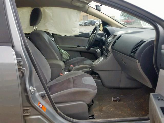 3N1AB61E87L621367 - 2007 NISSAN SENTRA 2.0 SILVER photo 5