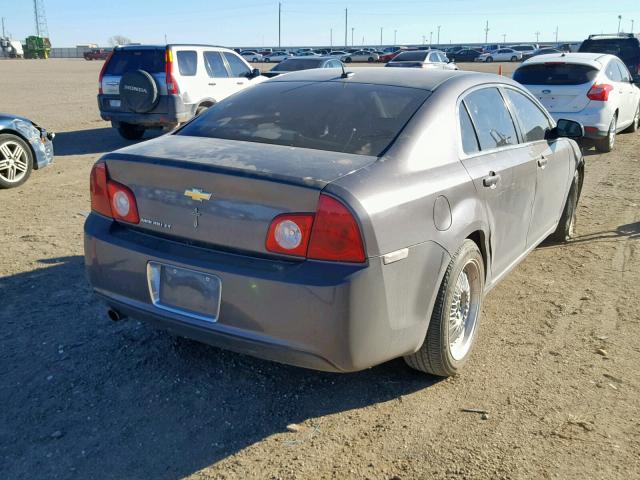 1G1ZD5EB0A4121472 - 2010 CHEVROLET MALIBU 2LT GRAY photo 4