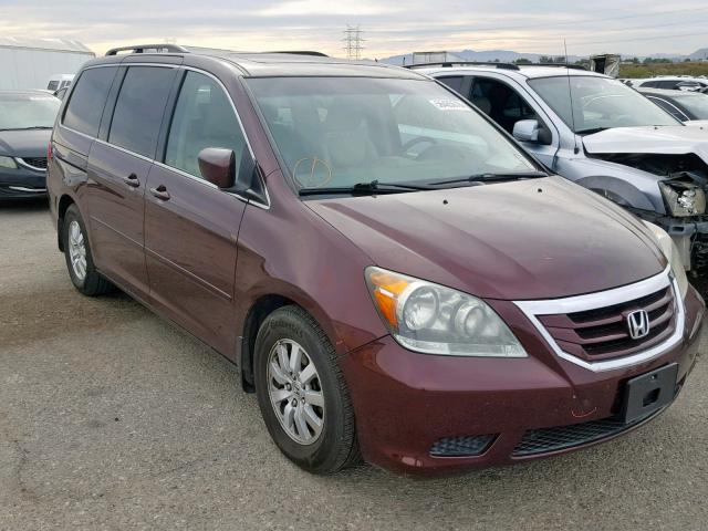 5FNRL3H61AB003632 - 2010 HONDA ODYSSEY EX MAROON photo 1