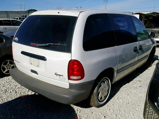 2C4FJ25B3YR743010 - 2000 CHRYSLER VOYAGER WHITE photo 4