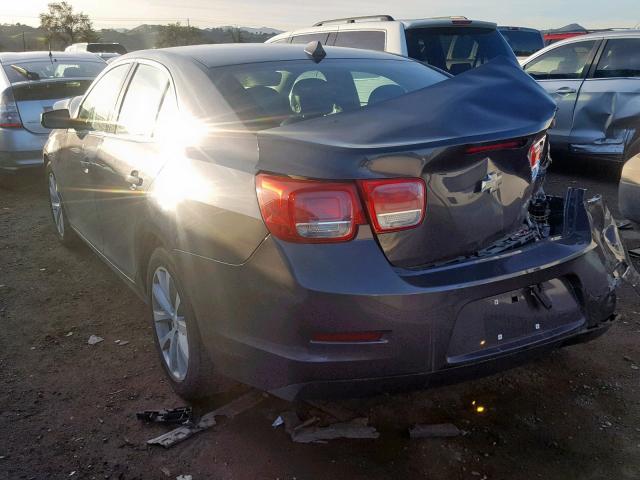 1G11E5SA4DF302573 - 2013 CHEVROLET MALIBU 2LT CHARCOAL photo 3