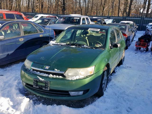 1G8AL52F24Z130738 - 2004 SATURN ION LEVEL GREEN photo 2