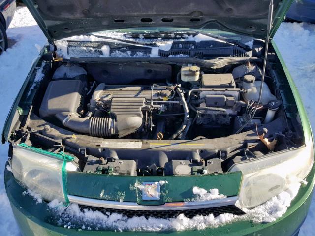 1G8AL52F24Z130738 - 2004 SATURN ION LEVEL GREEN photo 7