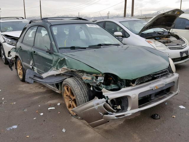 JF1GG68582H809057 - 2002 SUBARU IMPREZA OU GREEN photo 1