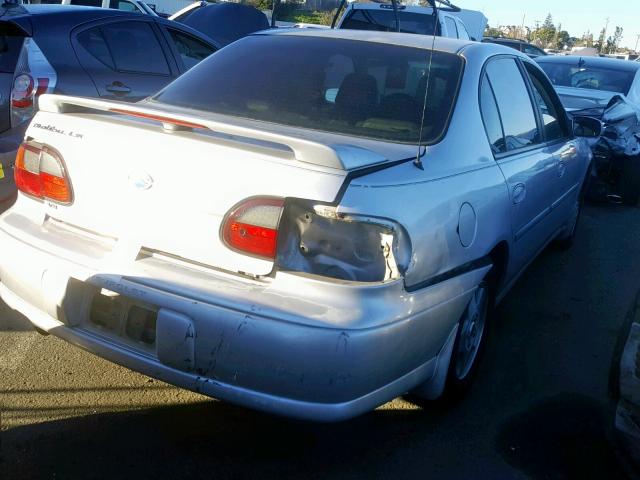 1G1NE52J92M594490 - 2002 CHEVROLET MALIBU LS Gümüş foto 4