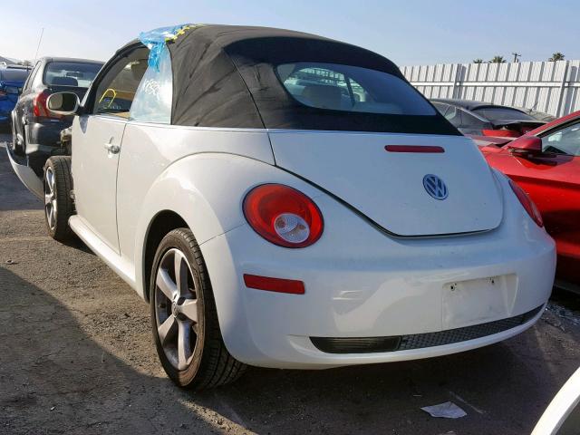 3VWFG31Y87M423067 - 2007 VOLKSWAGEN NEW BEETLE Ağ foto 3