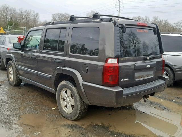 1J8HG48K06C271605 - 2006 JEEP COMMANDER GRAY photo 3