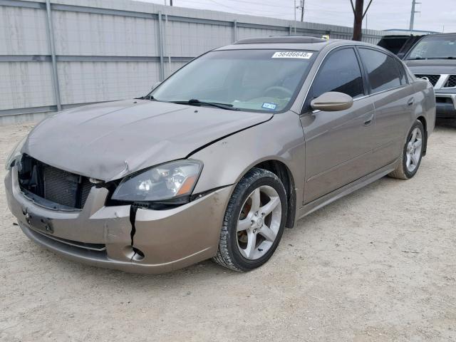 1N4BL11E36N371073 - 2006 NISSAN ALTIMA SE GOLD photo 2