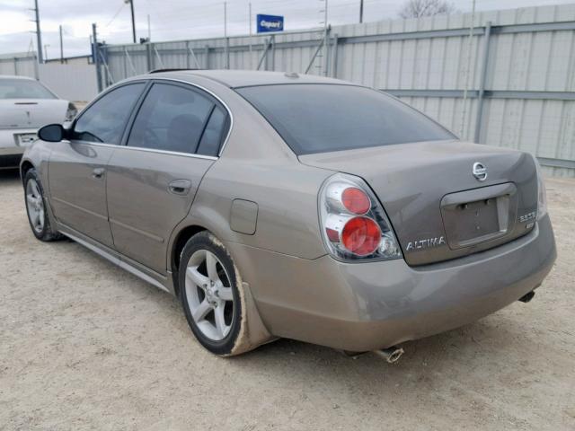 1N4BL11E36N371073 - 2006 NISSAN ALTIMA SE GOLD photo 3