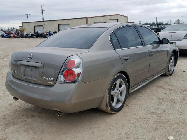 1N4BL11E36N371073 - 2006 NISSAN ALTIMA SE GOLD photo 4