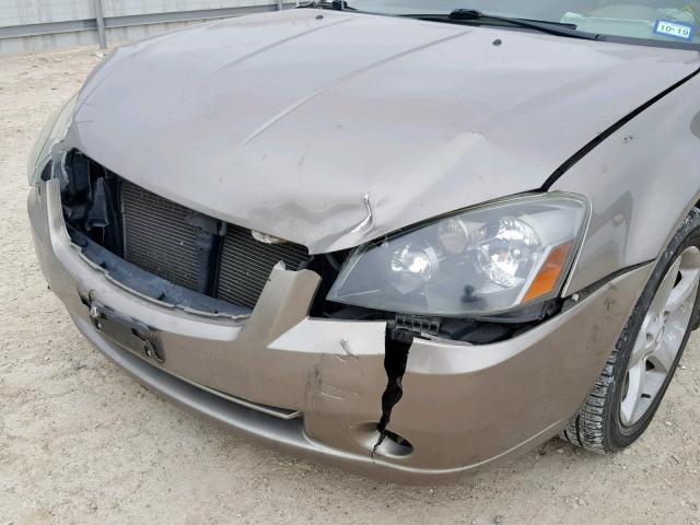 1N4BL11E36N371073 - 2006 NISSAN ALTIMA SE GOLD photo 9