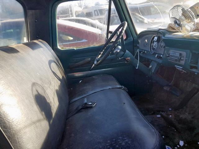 F10JR460498 - 1963 FORD F-100 GREEN photo 5