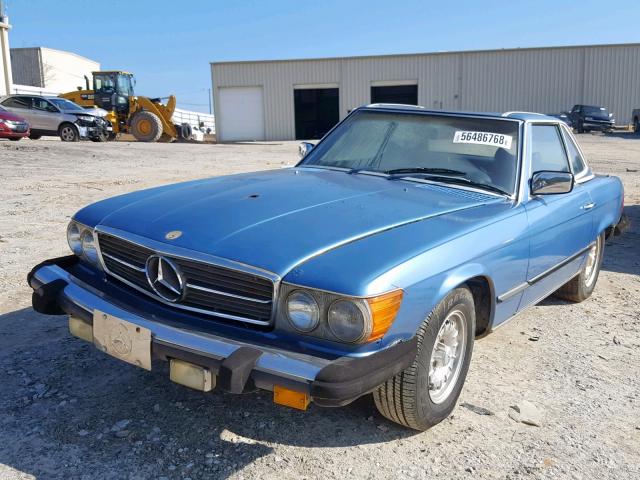 10704412044302 - 1978 MERCEDES-BENZ 450SL BLUE photo 2