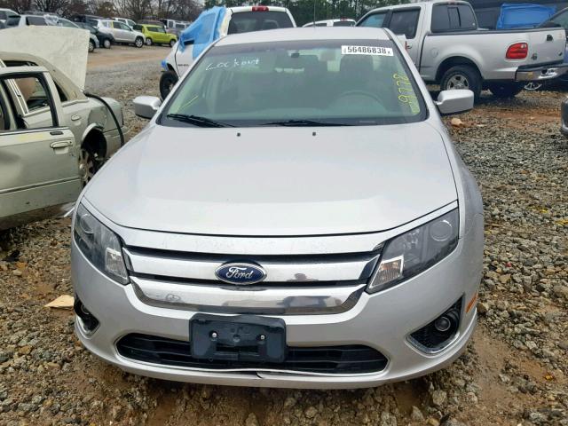 3FADP0L31BR129778 - 2011 FORD FUSION HYB SILVER photo 9