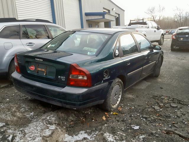 YV1TS94D011194544 - 2001 VOLVO S80 GREEN photo 4