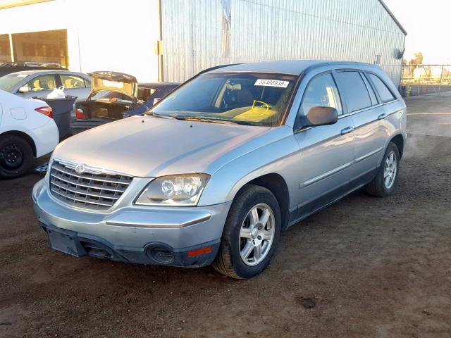 2A4GM68456R901810 - 2006 CHRYSLER PACIFICA T BLUE photo 2