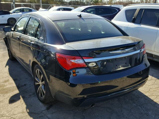 1C3CCBCG8DN571452 - 2013 CHRYSLER 200 LIMITE BLACK photo 3