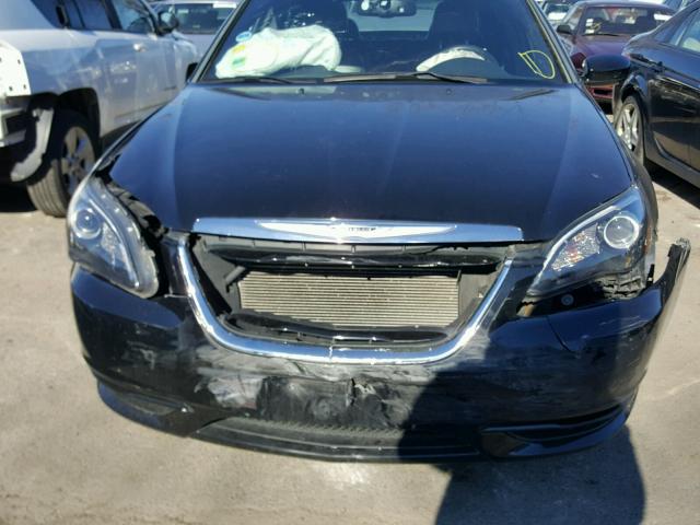 1C3CCBCG8DN571452 - 2013 CHRYSLER 200 LIMITE BLACK photo 9