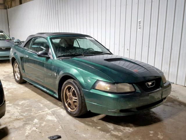 1FAFP44412F226905 - 2002 FORD MUSTANG GREEN photo 1