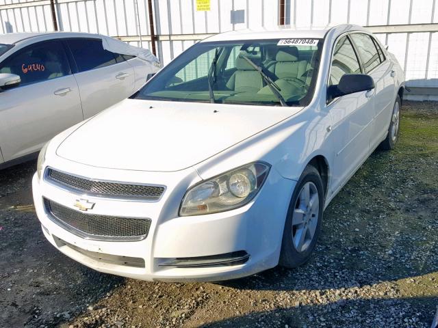 1G1ZG57B68F193568 - 2008 CHEVROLET MALIBU LS 白色 照片 2