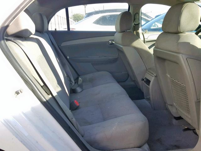 1G1ZG57B68F193568 - 2008 CHEVROLET MALIBU LS 白色 照片 6