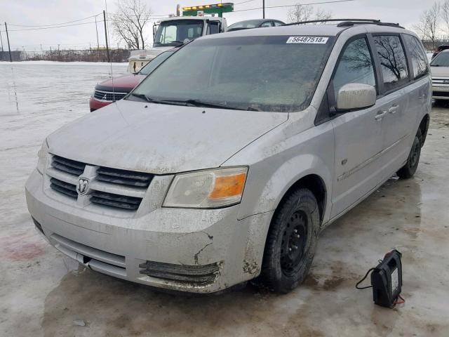 2D8HN44EX9R697912 - 2009 DODGE CARAVAN SILVER photo 2