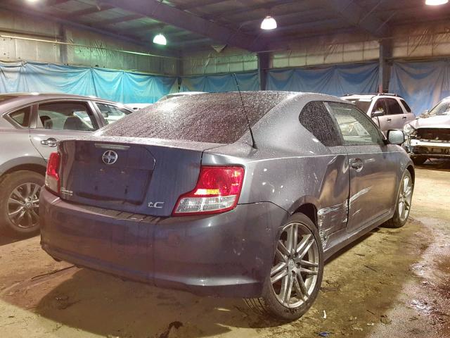 JTKJF5C77B3021754 - 2011 TOYOTA SCION TC 灰色 照片 4