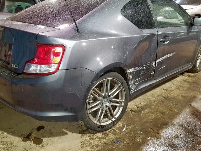 JTKJF5C77B3021754 - 2011 TOYOTA SCION TC 灰色 照片 9
