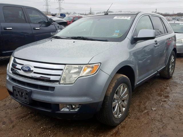 2FMDK38C97BB25787 - 2007 FORD EDGE SEL SILVER photo 2