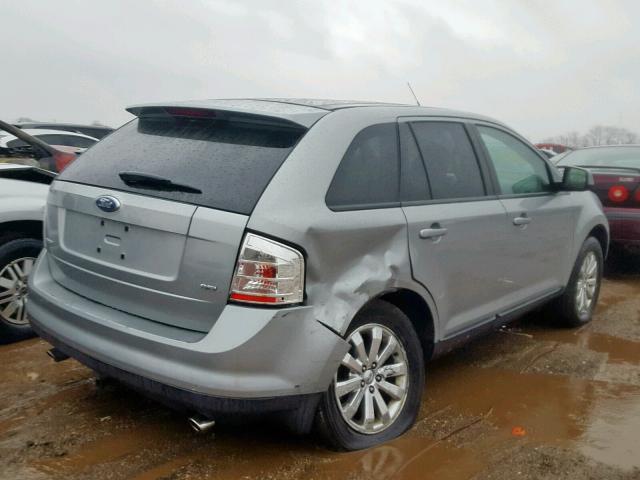 2FMDK38C97BB25787 - 2007 FORD EDGE SEL SILVER photo 4