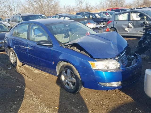 1G8AL55F46Z122896 - 2006 SATURN ION LEVEL BLUE photo 1