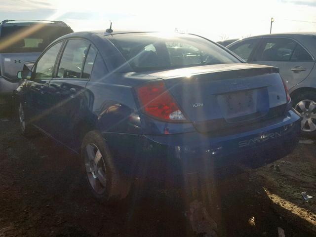 1G8AL55F46Z122896 - 2006 SATURN ION LEVEL BLUE photo 3