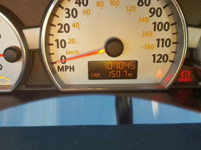 1G8AL55F46Z122896 - 2006 SATURN ION LEVEL BLUE photo 8