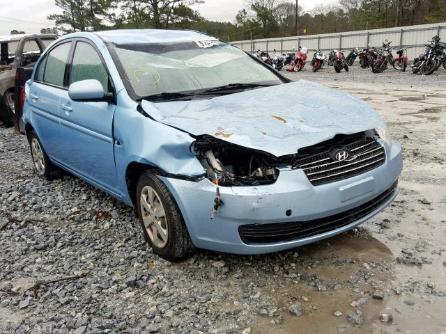 KMHCN4AC9AU489454 - 2010 HYUNDAI ACCENT GLS BLUE photo 1