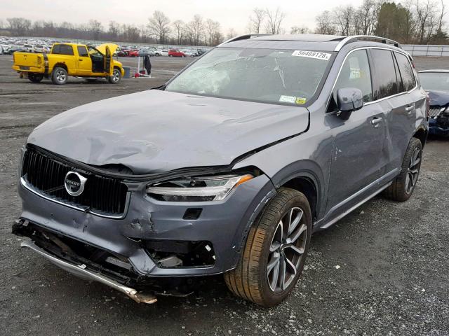 YV4A22PK0G1026441 - 2016 VOLVO XC90 T6 GRAY photo 2