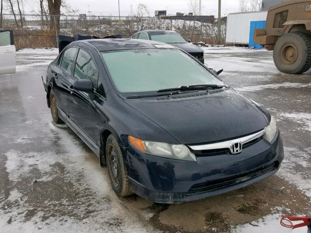 2HGFA15317H026131 - 2007 HONDA CIVIC DX BLACK photo 1