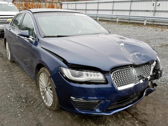 3LN6L5F9XHR601962 - 2017 LINCOLN MKZ RESERV ლურჯი ფოტო 1