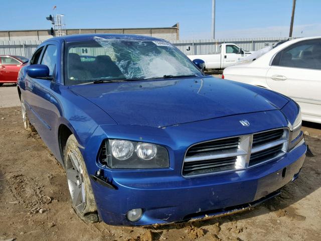 2B3CA3CV9AH287095 - 2010 DODGE CHARGER SX BLUE photo 1