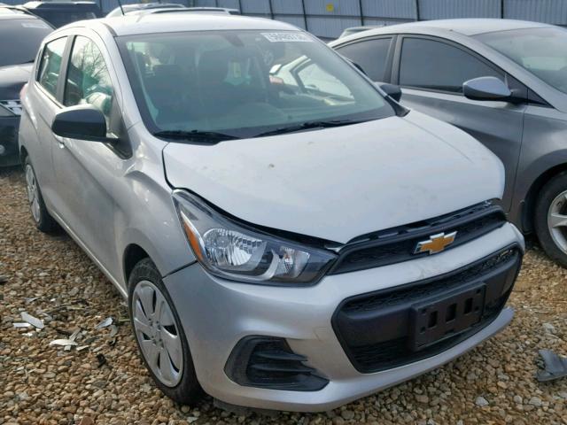 KL8CB6SA7JC478151 - 2018 CHEVROLET SPARK LS SILVER photo 1