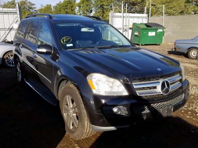 4JGBF71E57A272621 - 2007 MERCEDES-BENZ GL 450 4MA BLACK photo 1