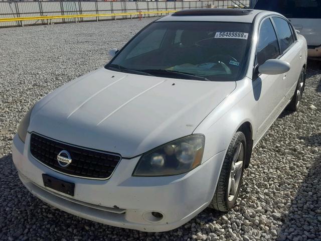 1N4BL11D86N448088 - 2006 NISSAN ALTIMA SE WHITE photo 2